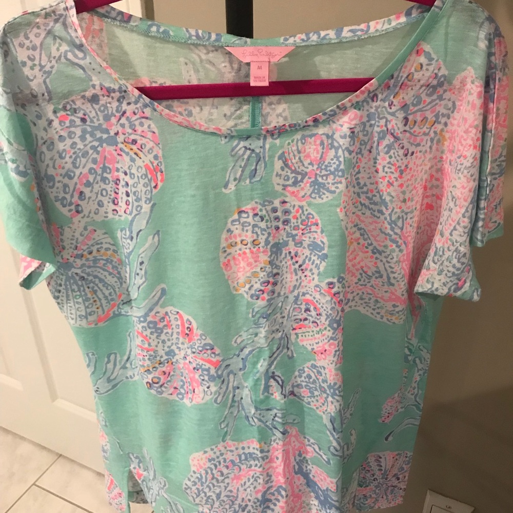 Never Worn! Lilly Pulitzer Linen Top